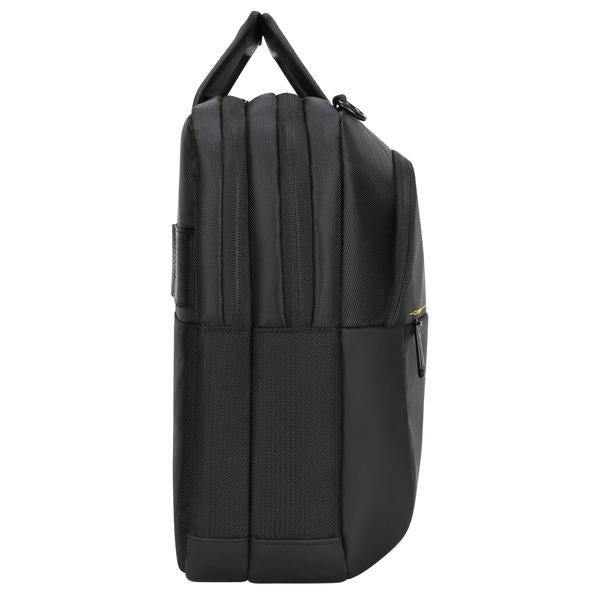 Targus City Gear Notebook-Tasche 15,6" – mit Tablet-Fach, Trolley-Band – Schwarz