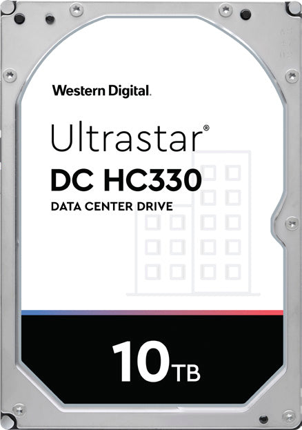 Western Digital Ultrastar DC HC330 WUS721010ALE6L4 – 10 TB, 3,5" HDD, SATA III, 7'200 U/min