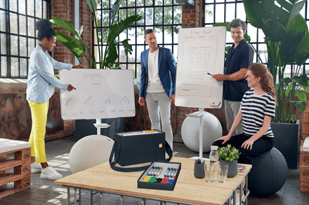 Nobo Starter-Kit, inkl. Reiniger, Wischer, Magnete – für Whiteboards