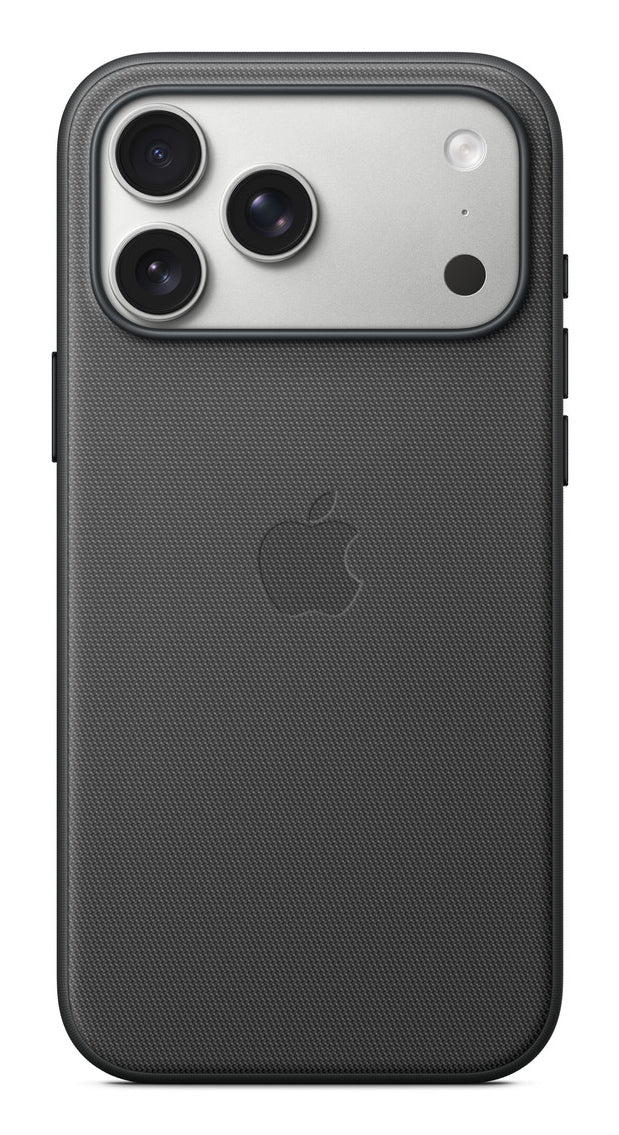 Apple Backcover – für Apple iPhone 17 Pro Max, MagSafe, Aluminium+Stoff+TPU, Schwarz