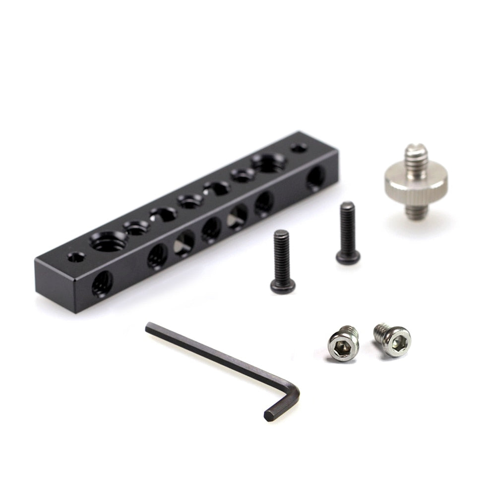 SmallRig 1091 Cheese Bar Adapter – Aluminium, 137 × 165 × 25 mm, 58 g – Schwarz