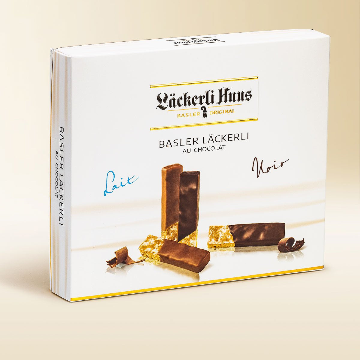 Läckerli Huus AG Läckerli Huus Basler Läckerli Guetzli – dunkle & Milchschokolade – 200 g