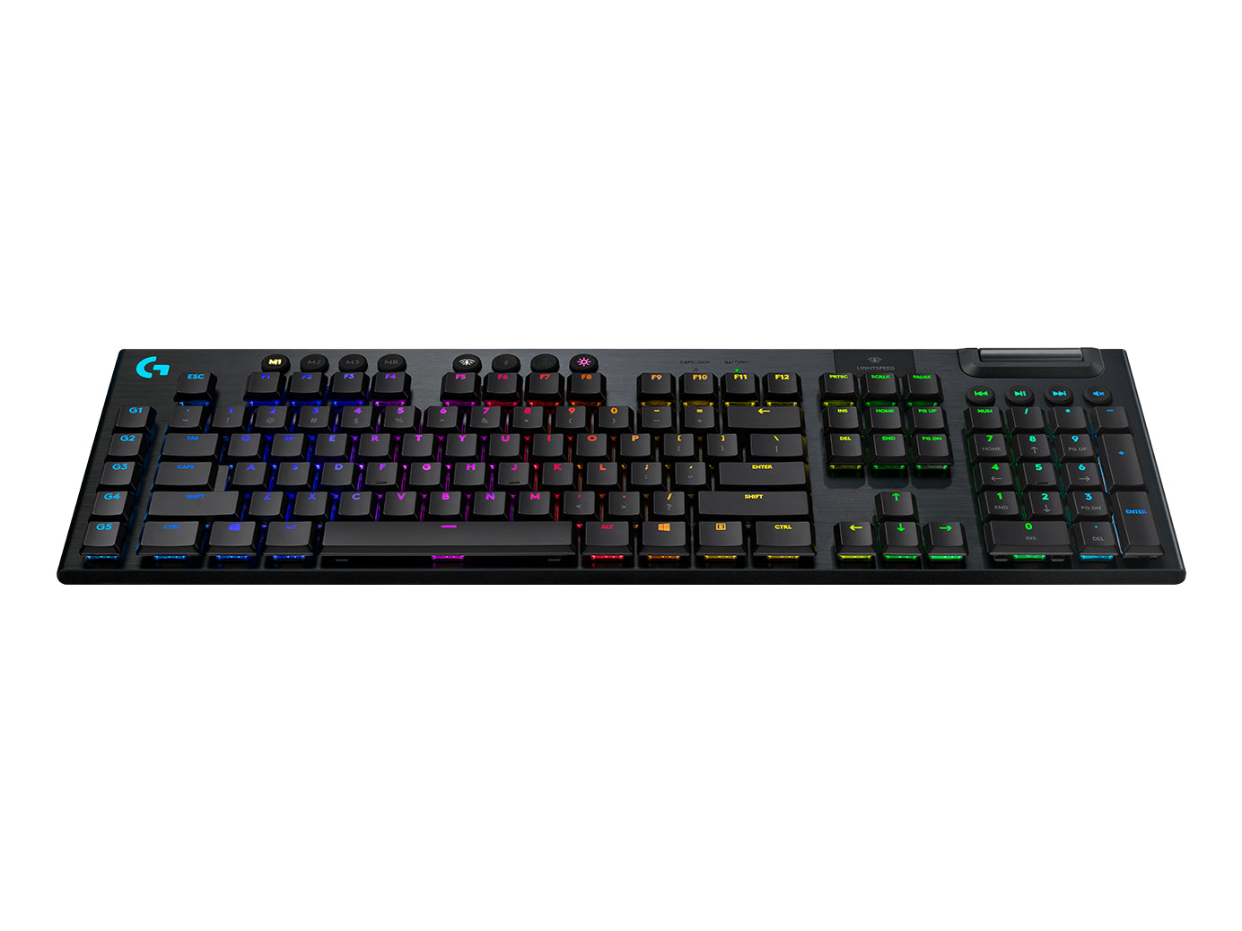 Logitech G G915 – Gaming-Tastatur – Mechanisch – Bluetooth & 2,4 GHz (USB-A Empfänger) – RGB
