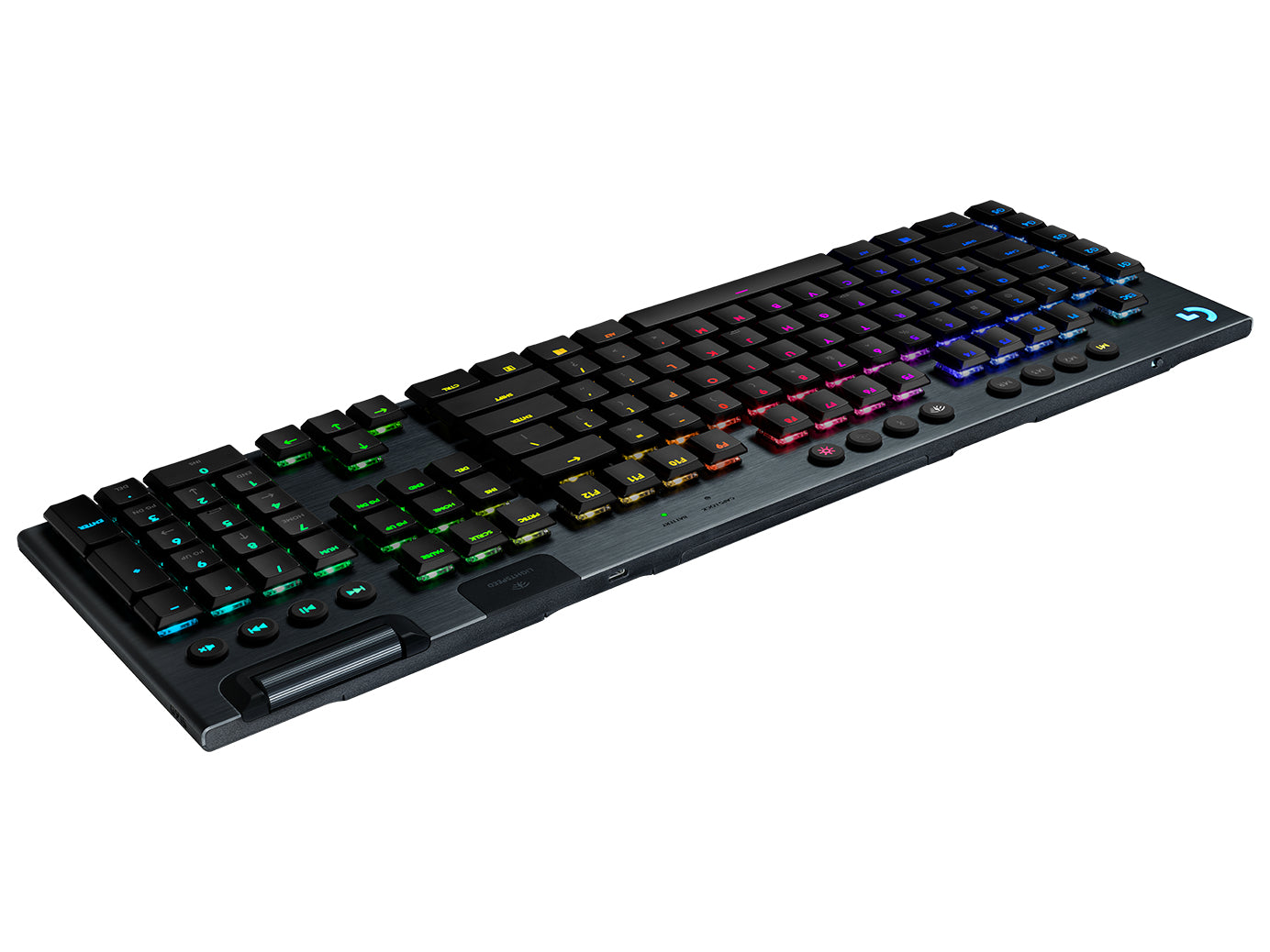 Logitech G G915 – Gaming-Tastatur – Mechanisch – Bluetooth & 2,4 GHz (USB-A Empfänger) – RGB