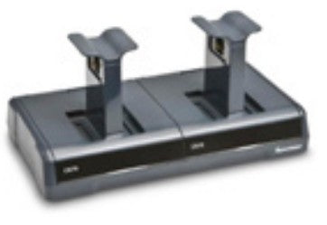 Intermec Batterieladegerät 4× – für Intermec CN70/CN70e – schwarz/grau