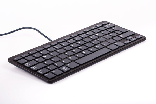 Raspberry Pi Mini-Tastatur – mechanisch – Micro-USB – QWERTZ (DE) – ohne Ziffernblock – schwarz