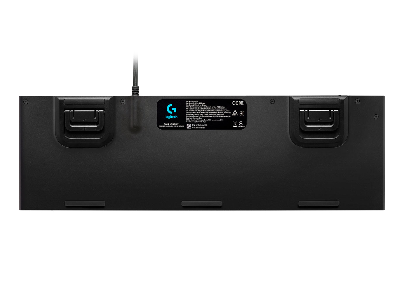 Logitech G G815 LIGHTSYNC – Gaming-Tastatur – Mechanisch (GL Clicky) – USB – QWERTY (UK-INT) – Graphit