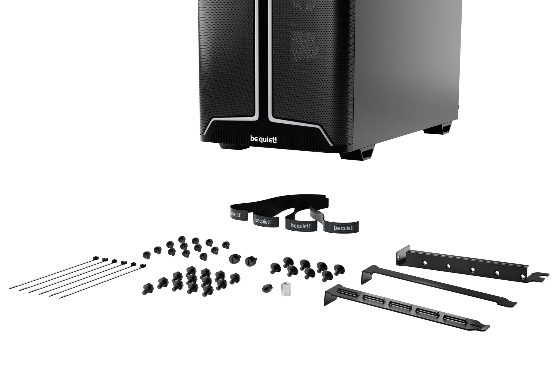 be quiet! be quiet Pure Base 501DX – Gehäuse – Midi-Tower, Schwarz, Seitenfenster, ATX, 463×450×231 mm