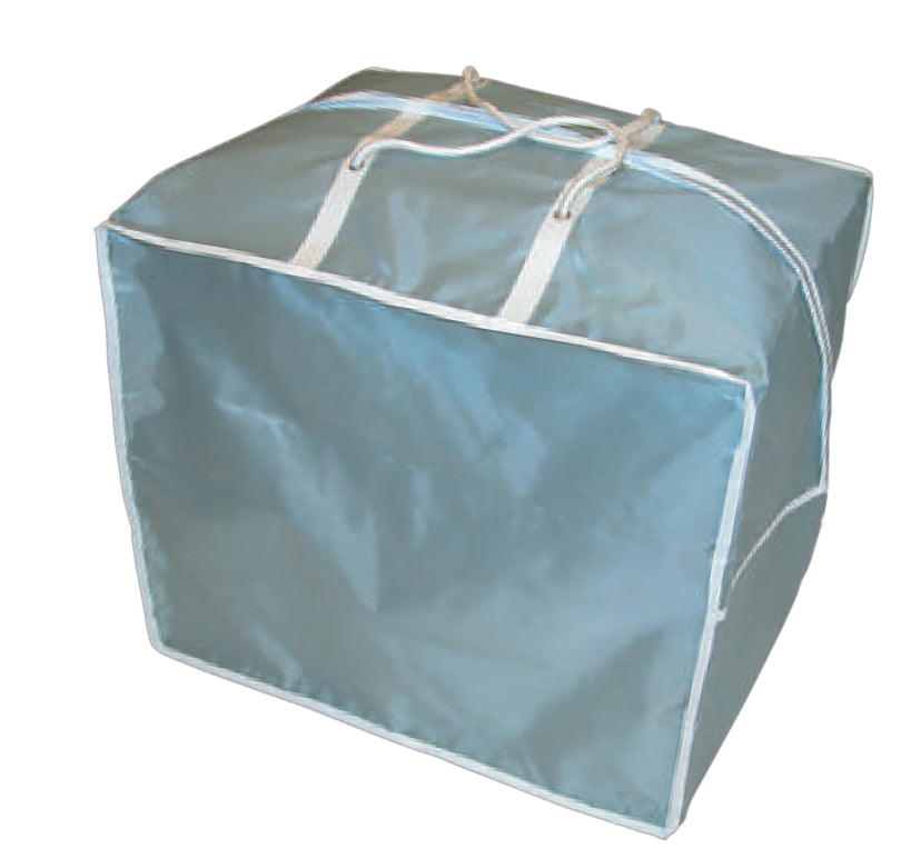 Eurotrail ETGF0091 Aufbewahrungsbox – Polyester – Grau – Für Kissen – Mit Griff – 600 × 500 × 500 mm