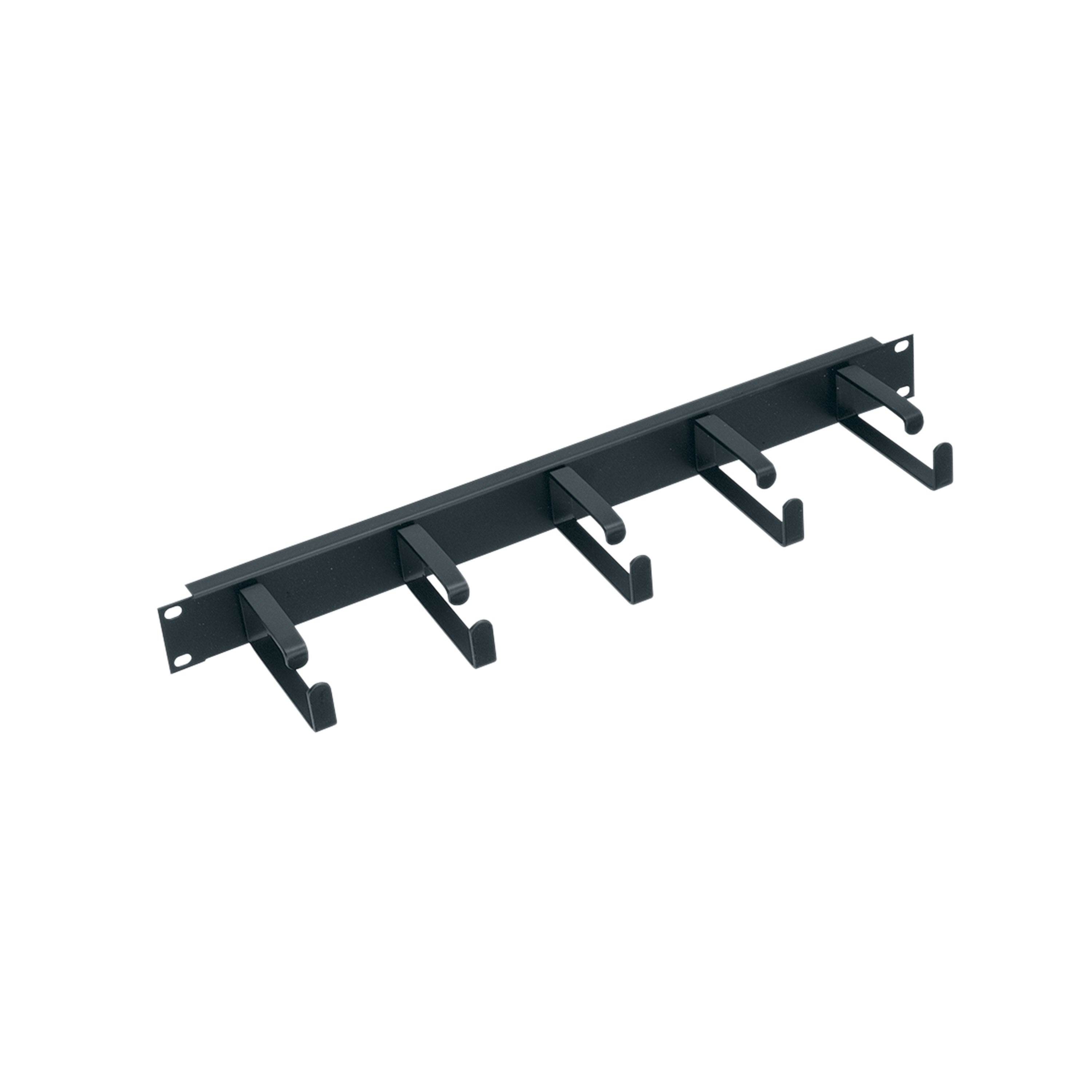 Middle Atlantic HCM-1D – Kabelmanagementtafel, 1U, Stahl, Schwarz, 482,6 mm × 107,2 mm × 44,5 mm
