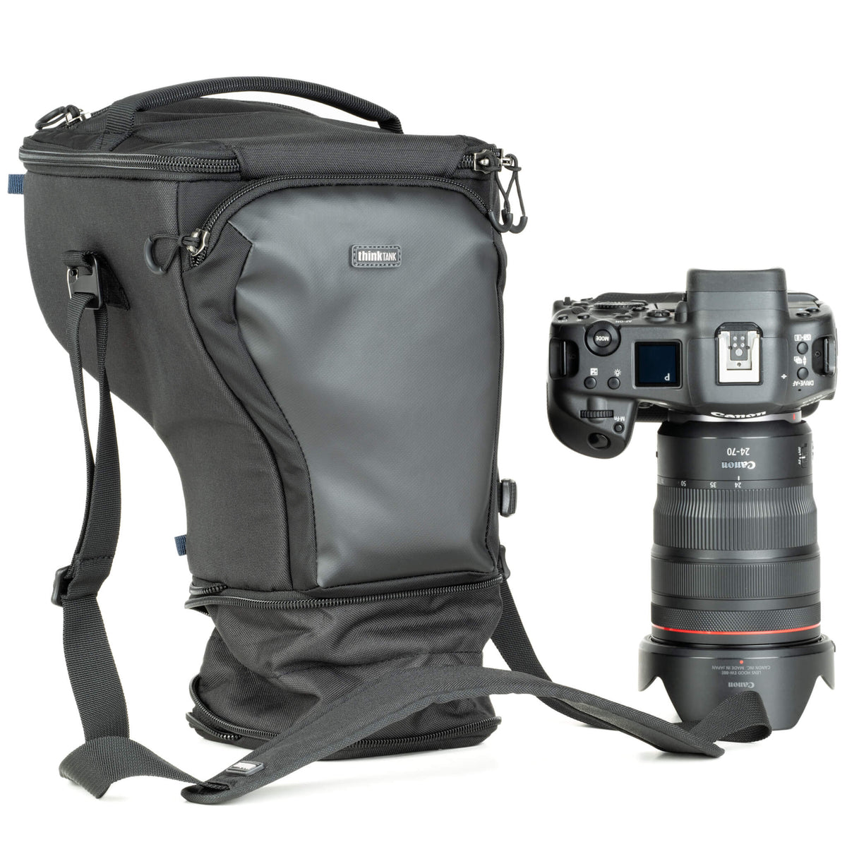 Think Tank Digital Holster 40 V3.0 – Nylon, Polyester – für DSLR- und Systemkameras – Schwarz