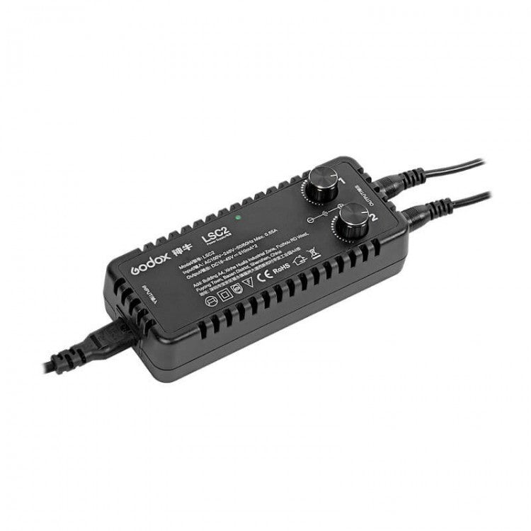 Godox LSD60 Tragbares LED-Ministudio – 60 × 60 cm, 40 W – Schwarz