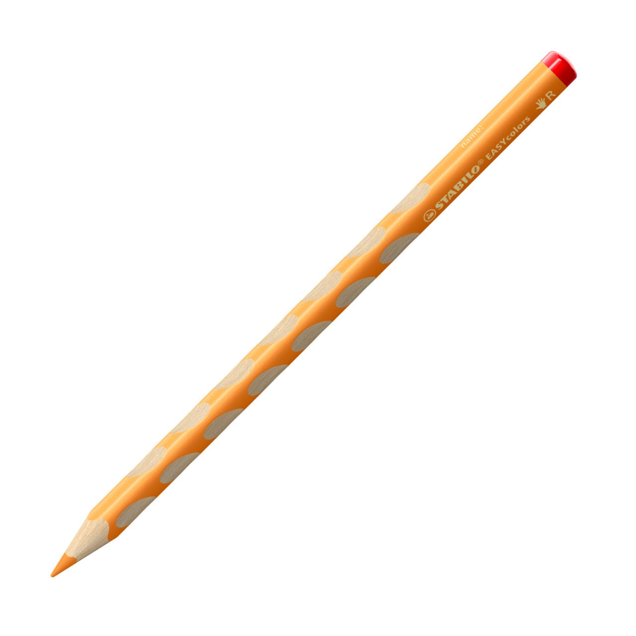 STABILO Buntstifte EASYcolors R – Ergonomisch (für Rechtshänder), Minen-Ø 4,2 mm, 12 Farben, im Kartonetui