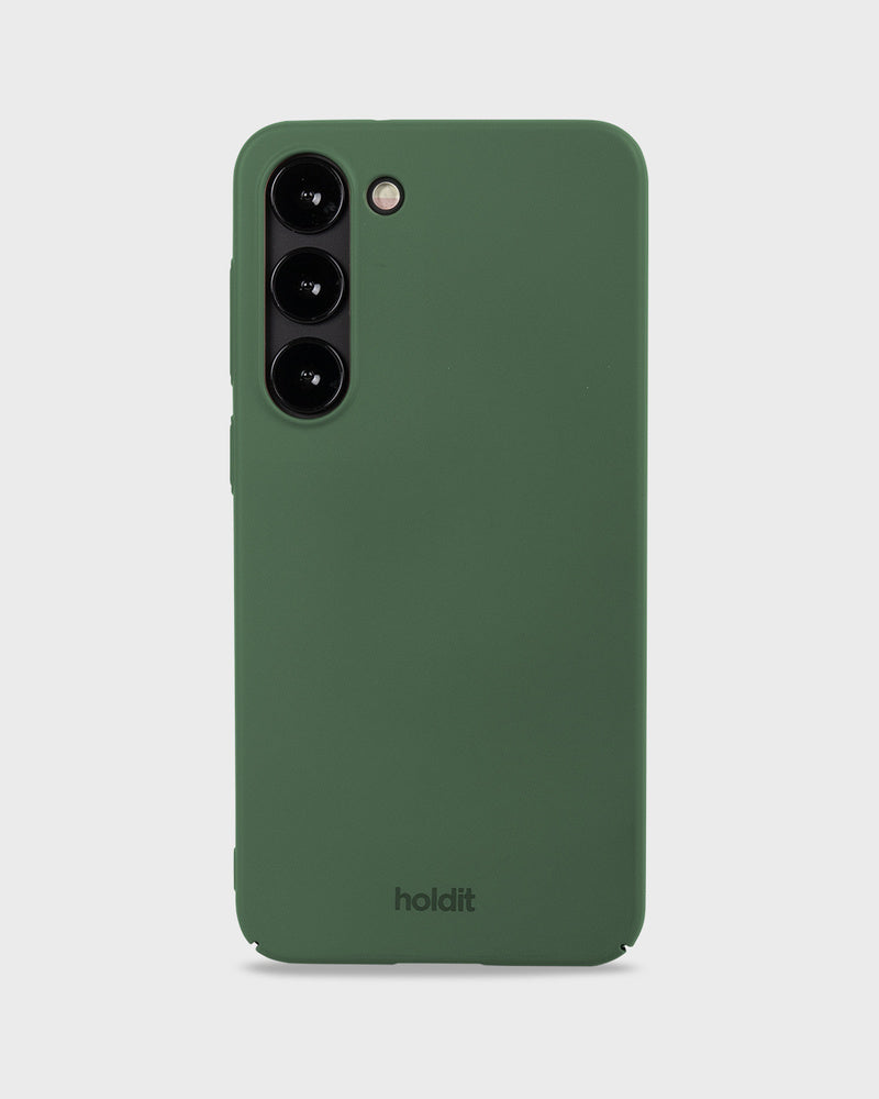 HoldIt Backcover – für Samsung Galaxy S24, Silikon, Forest Green