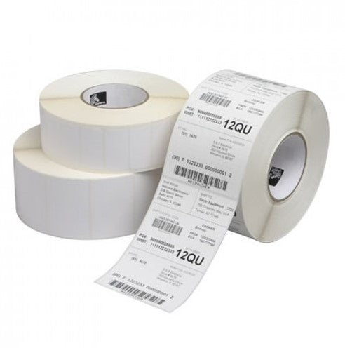 Zebra PolyPro 3000T – Etiketten (Rolle) 76 × 25 mm – Weiss – Thermotransfer – 100 Etiketten/Rolle