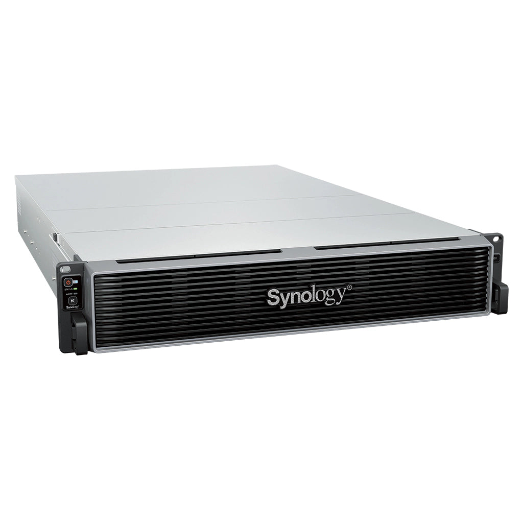 Synology FS3420 – 24-Bay Rack 2U NAS – Intel Xeon D-1739, 32 GB RAM, 10GbE, DSM, redundantes Netzteil