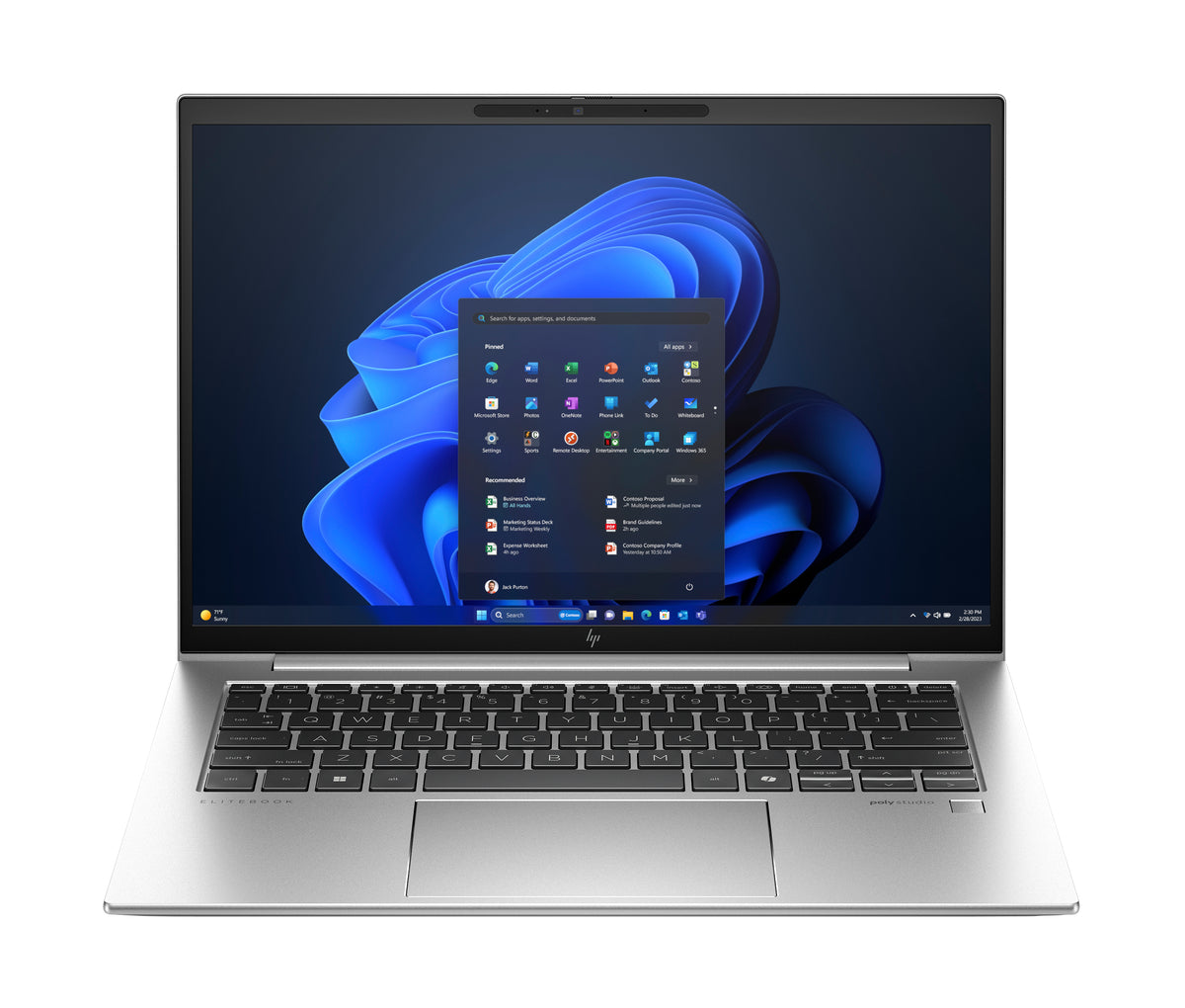 HP Elitebook G11 – 14" WUXGA, Ryzen 5 8540U, 16 GB, 512 GB SSD, Win 11 Pro