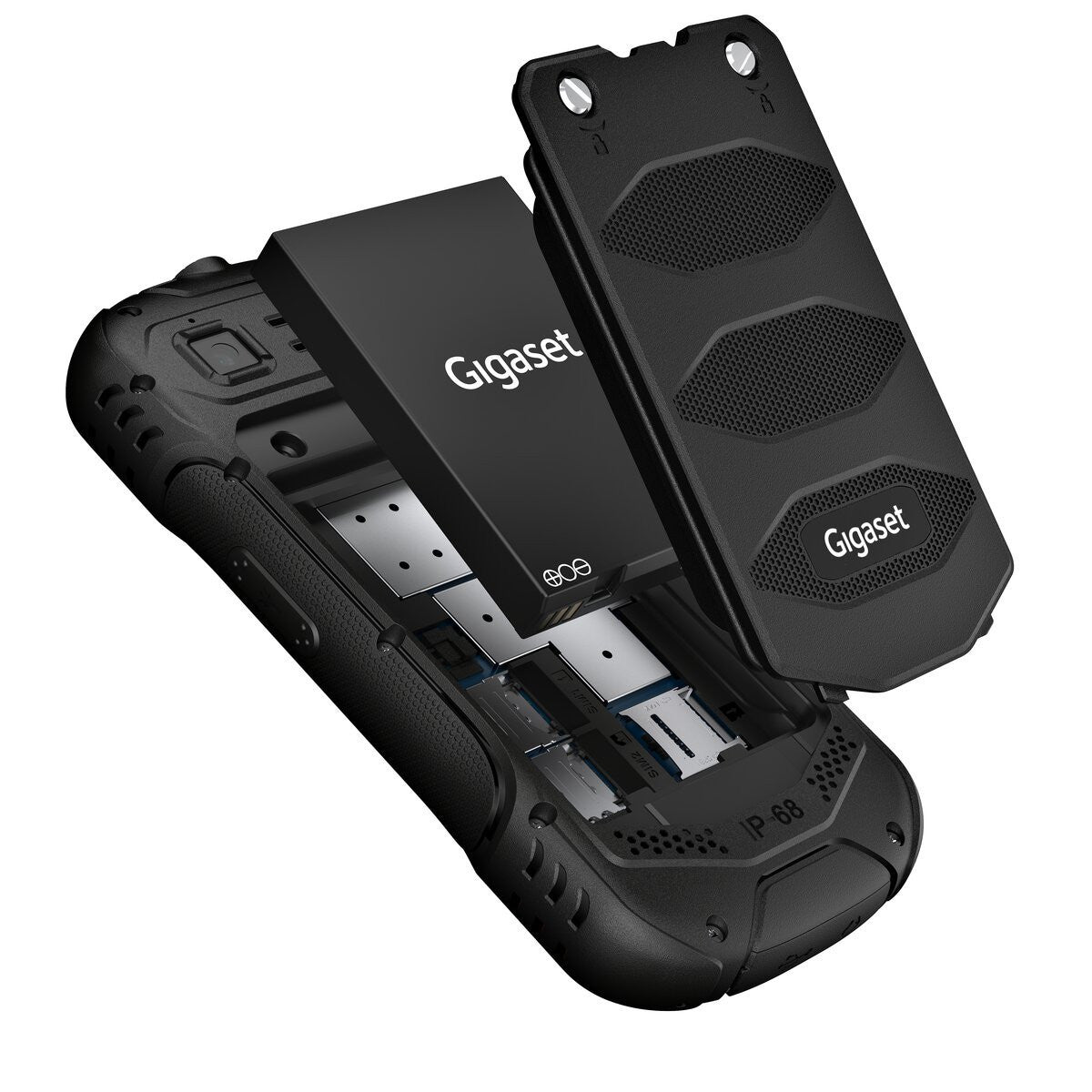 Gigaset GLX8 Active Duo – 2,4" – 128 MB – Schwarz