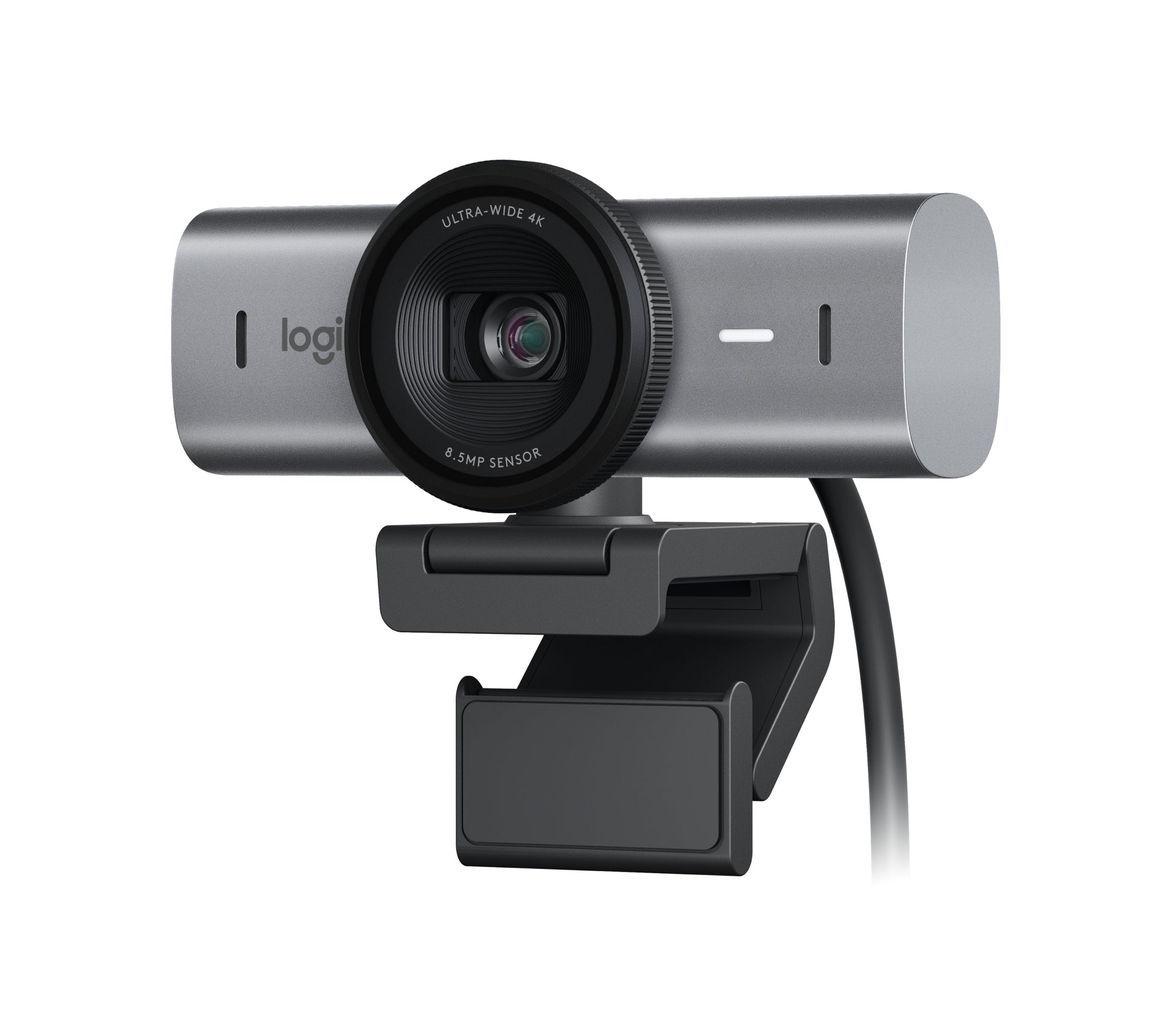 Logitech Brio Webcam – 4K Ultra HD, 30 fps, Autofokus, USB-C, Sichtschutz – Graphit
