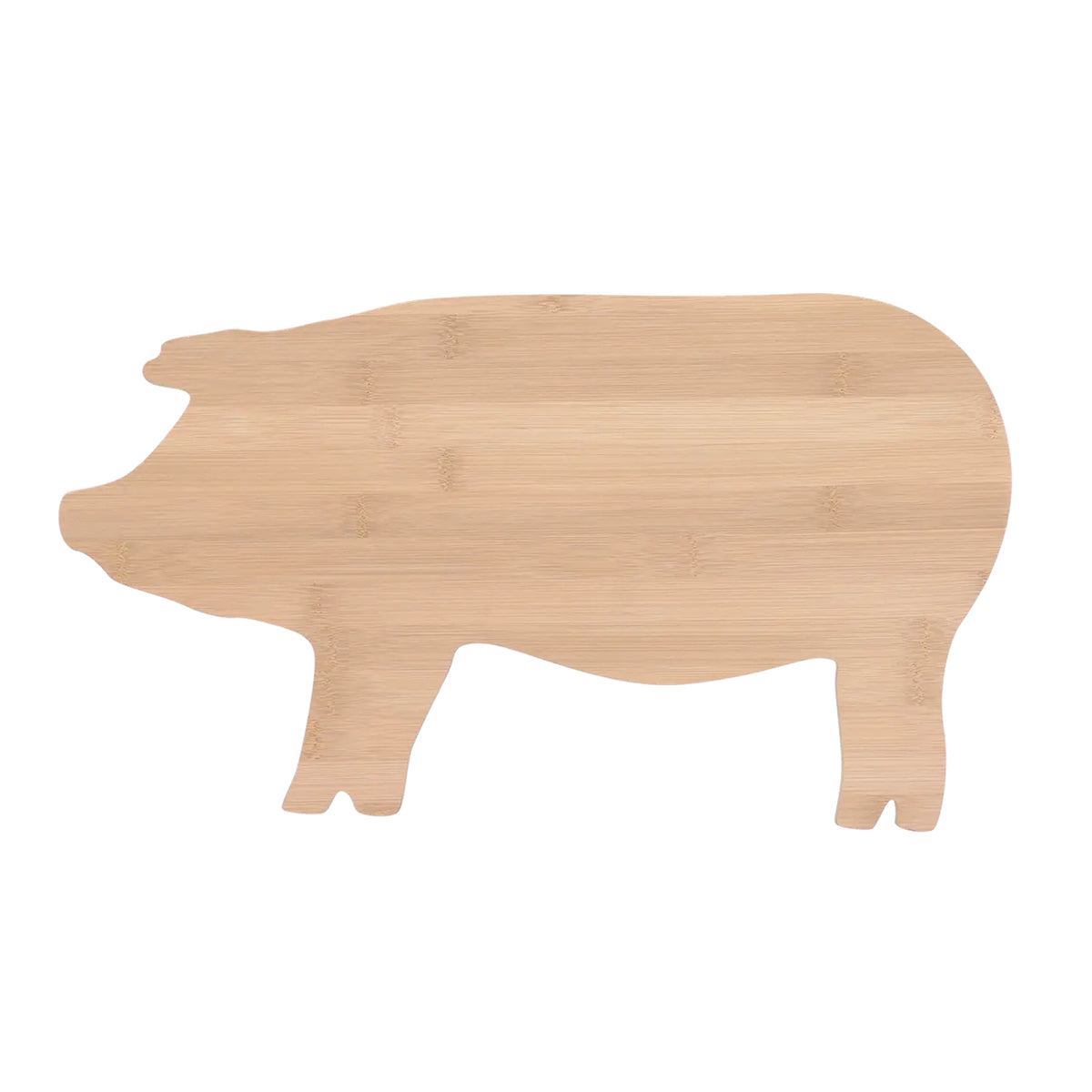 Esschert Design Schneidebrett 49 × 27,5 × 1,1 cm, Bambus, Natur