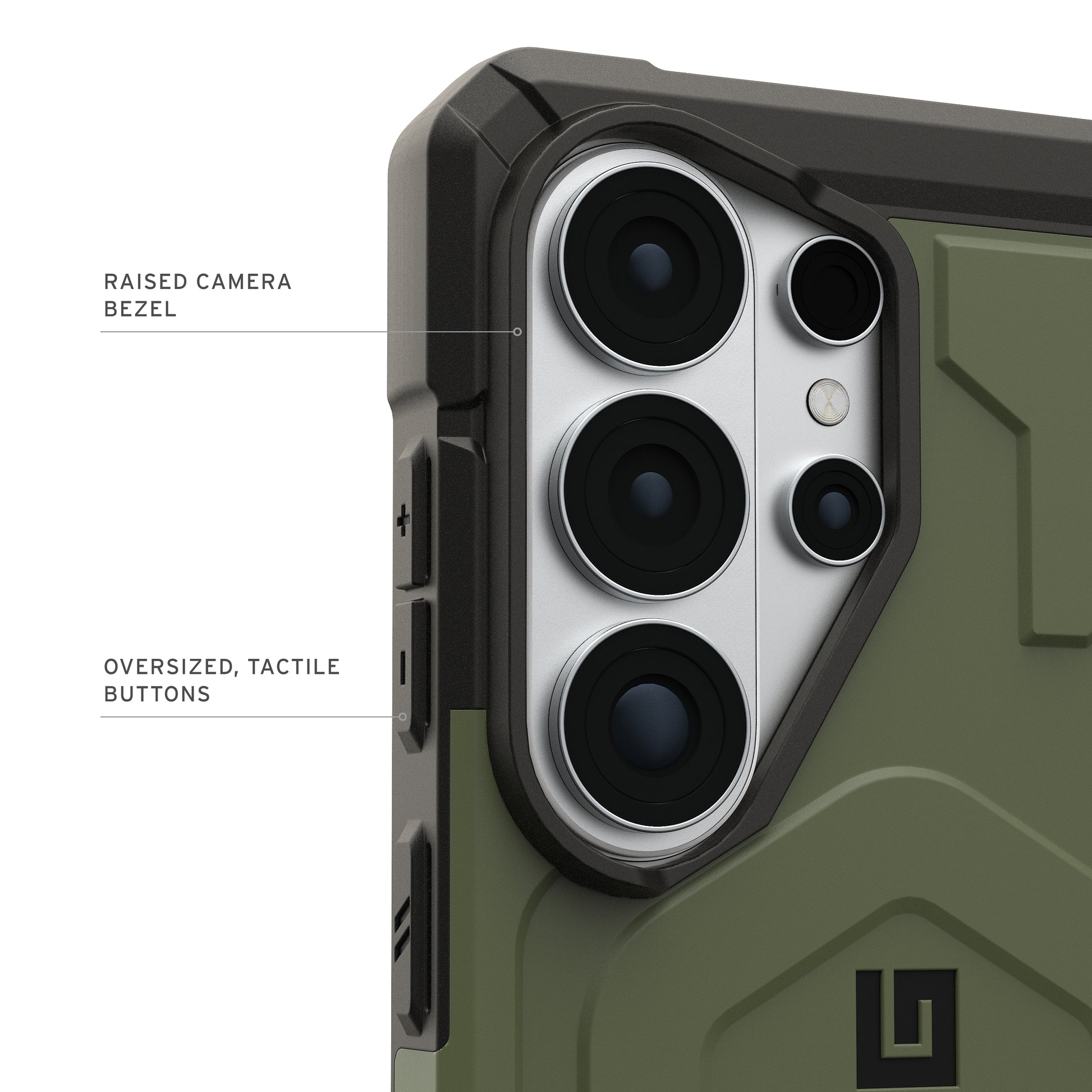 Urban Armor Gear UAG Pathfinder Backcover – für Samsung Galaxy S26 Ultra, MagSafe, PC, Olivgrün