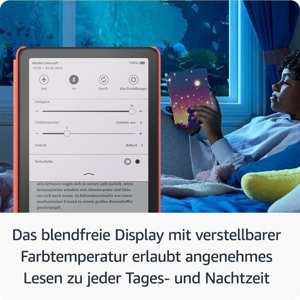 Amazon Kindle Colorsoft Kids 2025 – 7" E Ink, 16 GB, IPX8