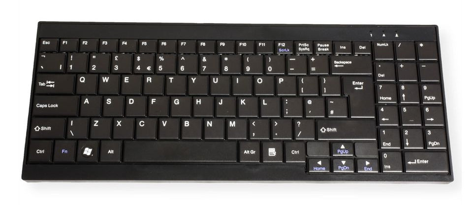 VALUE 26.99.0131 – 19" Rack-LCD-Konsole – 1366 × 768, VGA, USB 2.0, DE-Layout – 1U