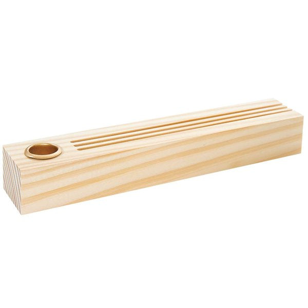 Rico Design Holzständer – Kiefer, beige – 26 × 5 × 4 cm