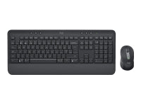 Logitech MK650 für Business – Tastatur-Maus-Set – Membran – Bluetooth & 2,4 GHz (Logi Bolt) – Graphit