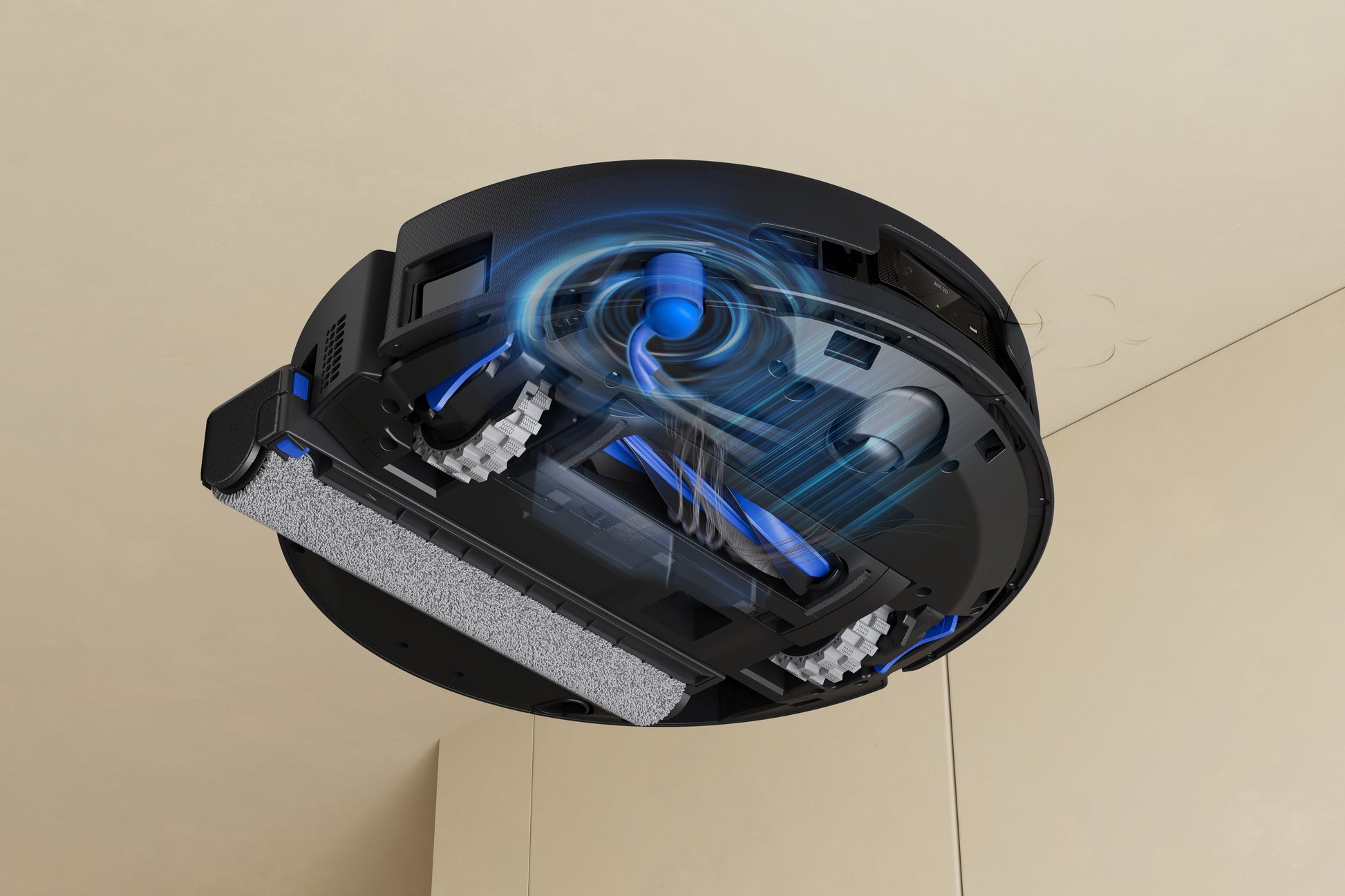 Ecovacs Saugroboter DEEBOT T90 PRO OMNI, mit Absaugstation, mit Wischfunktion – 30000 Pa, 350 min, Höhe 98 mm
