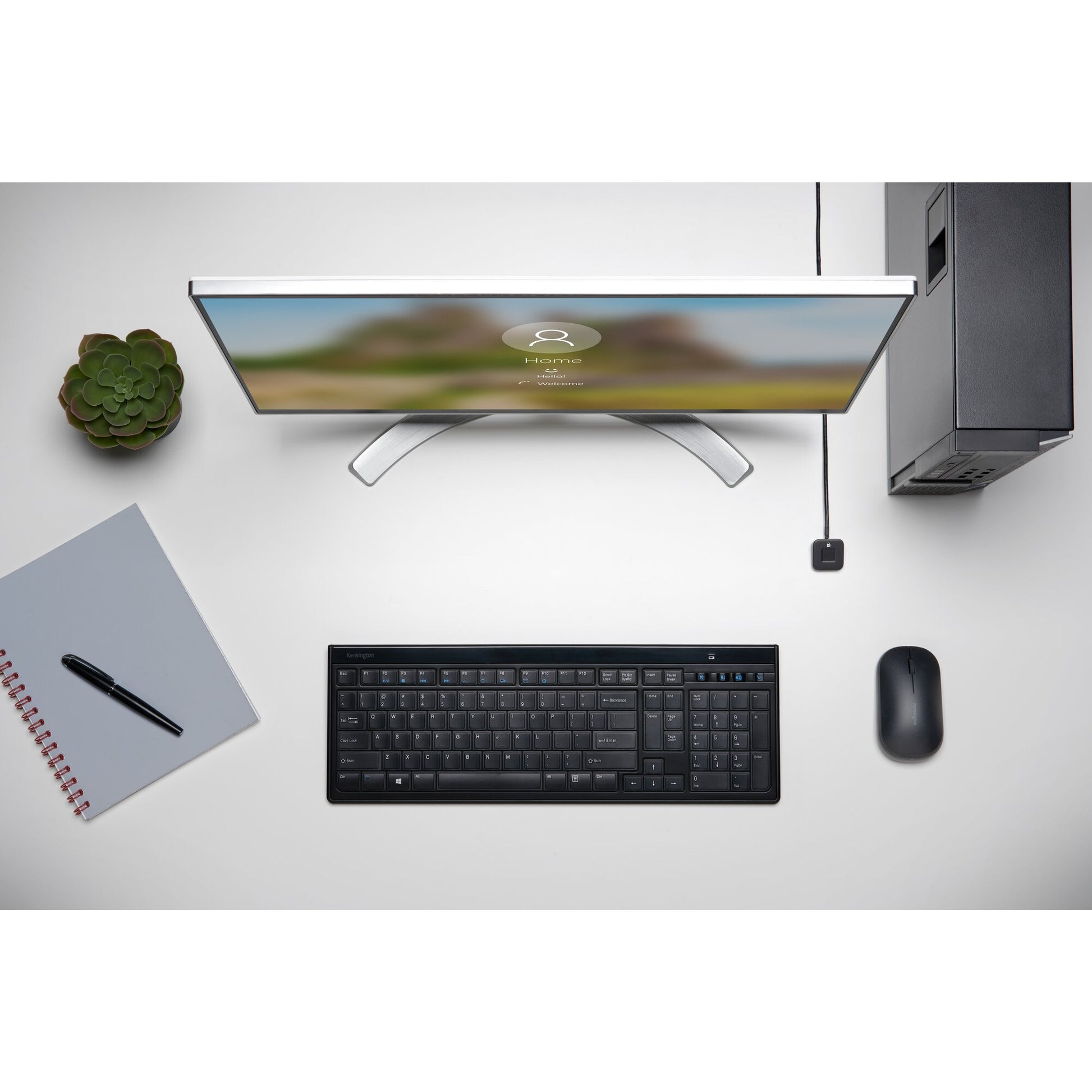 Kensington VeriMark Desktop 2.0 – Fingerabdrucksensor (USB), Windows Hello, für Windows