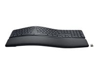 Logitech ERGO K860 for Business – Tastatur, FR-Layout (FR), ergonomisch, Graphit