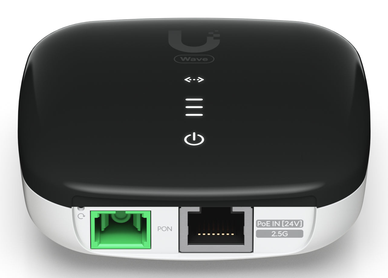 Ubiquiti Wave WAVE-FIBER-ONU-5 – GPON ONU – 1×2.5G RJ45, PoE