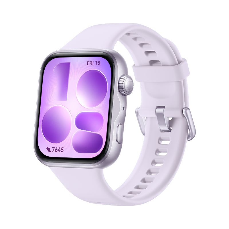 Huawei Watch Fit 5 43 mm GPS – Aluminium Violett, Sportarmband, 50 m, für iPhone