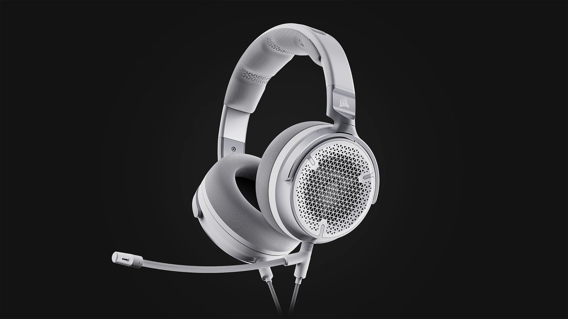 Corsair Virtuoso Pro Gaming-Headset – Over-Ear, Stereo, Kabelgebunden, 2×3,5 mm Klinke, für Xbox Series X|S, PS5, Nint