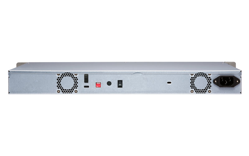 QNAP TR-004U – 4-Bay Rack 1U Gehäuse – für 2,5"/3,5" HDD/SSD, SATA