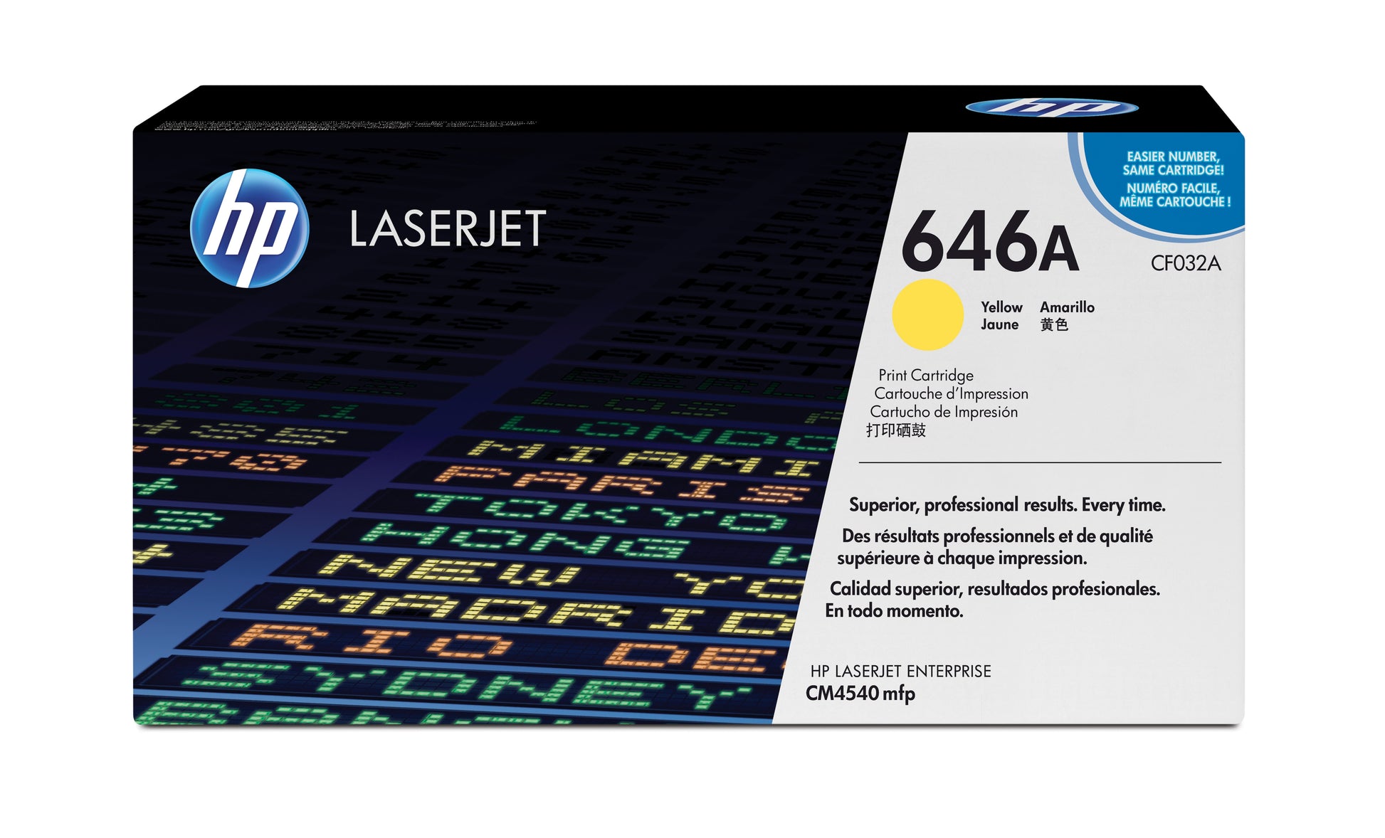 HP 646A (CF032A) Gelber Toner – Original – 12'500 Seiten – für HP