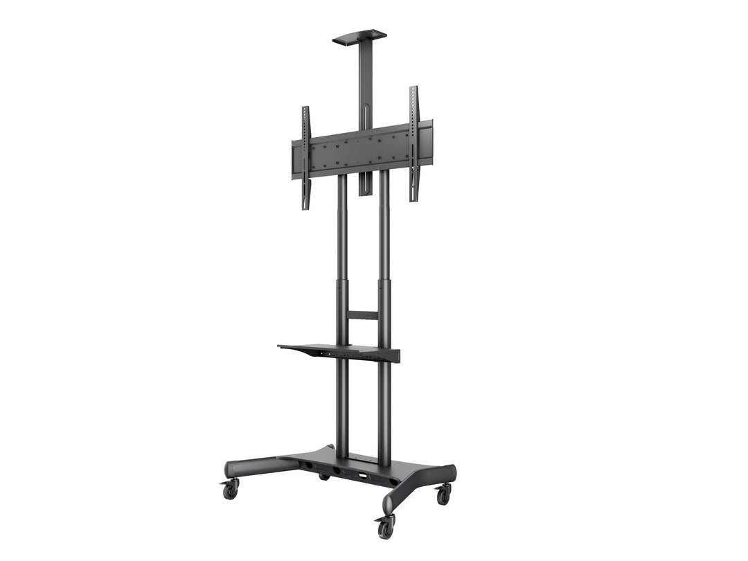 Multibrackets TV-Trolley Basic 180 Schwarz – Maximale Bildschirmgrösse 2,03 m, Kabelführung