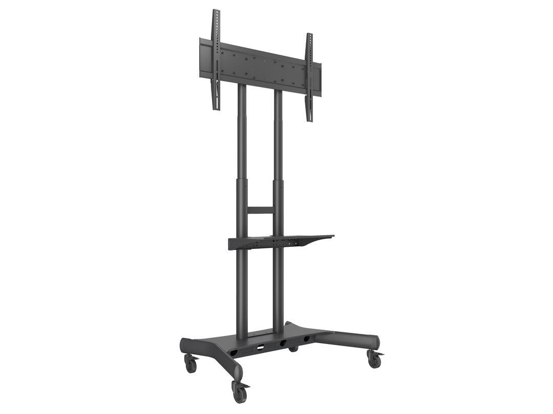 Multibrackets TV-Trolley Basic 180 Schwarz – Maximale Bildschirmgrösse 2,03 m, Kabelführung