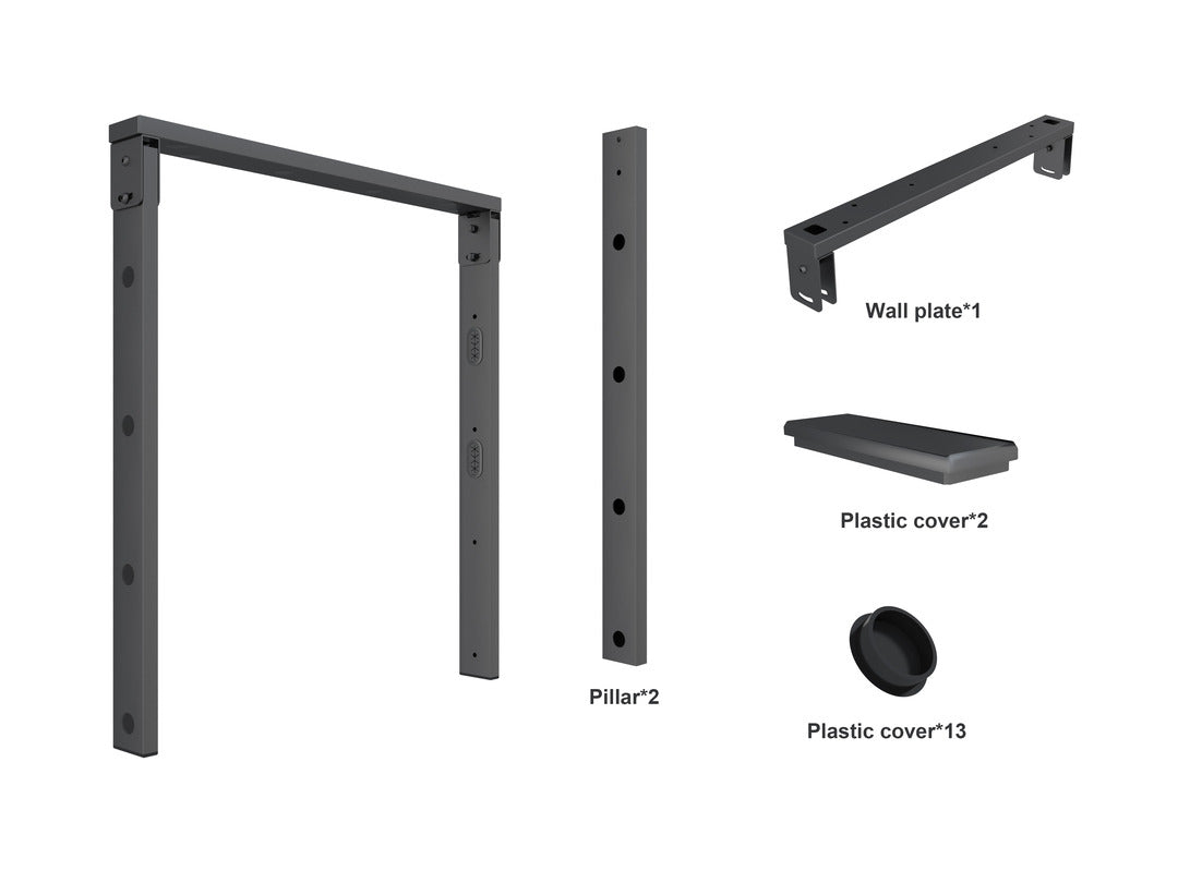 Multibrackets Ceiling Mount Pro OM46N-D – Monitorhalterung, Decke, bis 46", 80 kg, schwarz