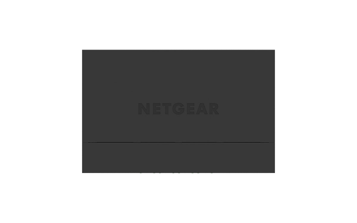NETGEAR GS305PP-300EUS – Switch – 5×GbE, PoE+ 83 W, Wandmontage, Schwarz