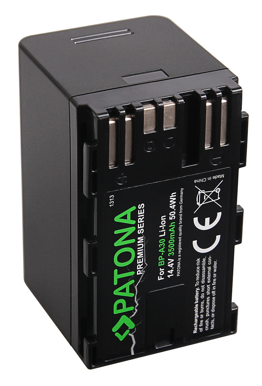PATONA Akku – für Canon BP-A30, BP-A60, BP-A65 – 3500 mAh, 14,4 V