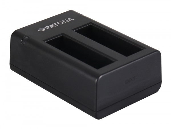 PATONA Dual Ladegerät – für GoPro Fusion ASBBA-001 – 2-fach, USB