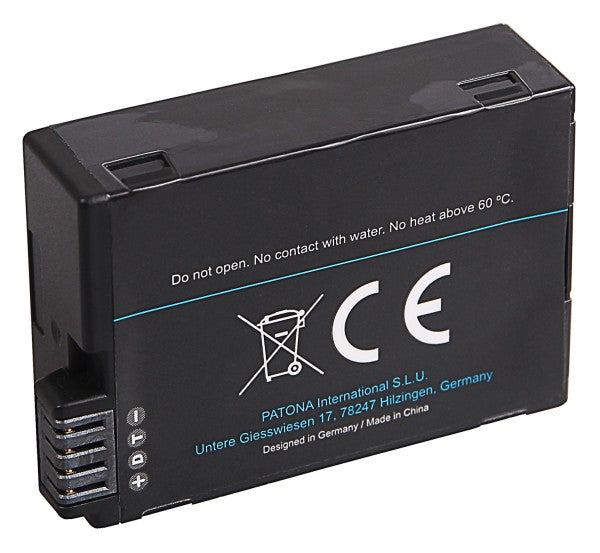 PATONA Platinum Akku Canon LP-E8 – 1300 mAh, 7,4 V – für Canon EOS 550D, 600D, 650D und andere
