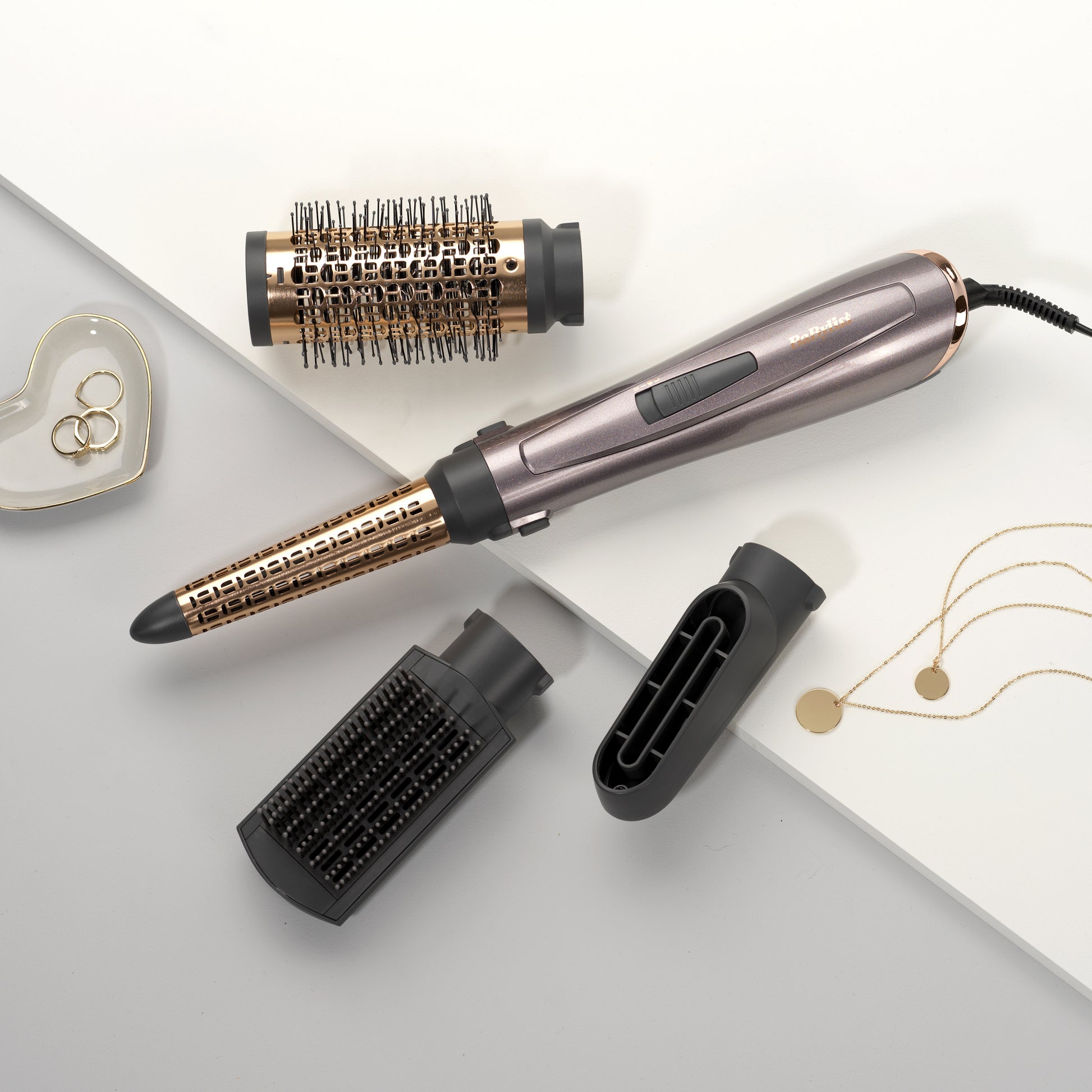 BaByliss Haar-Styling-Set Air Style 1000 (AS136E) – rotierende Bürste, Ionenfunktion