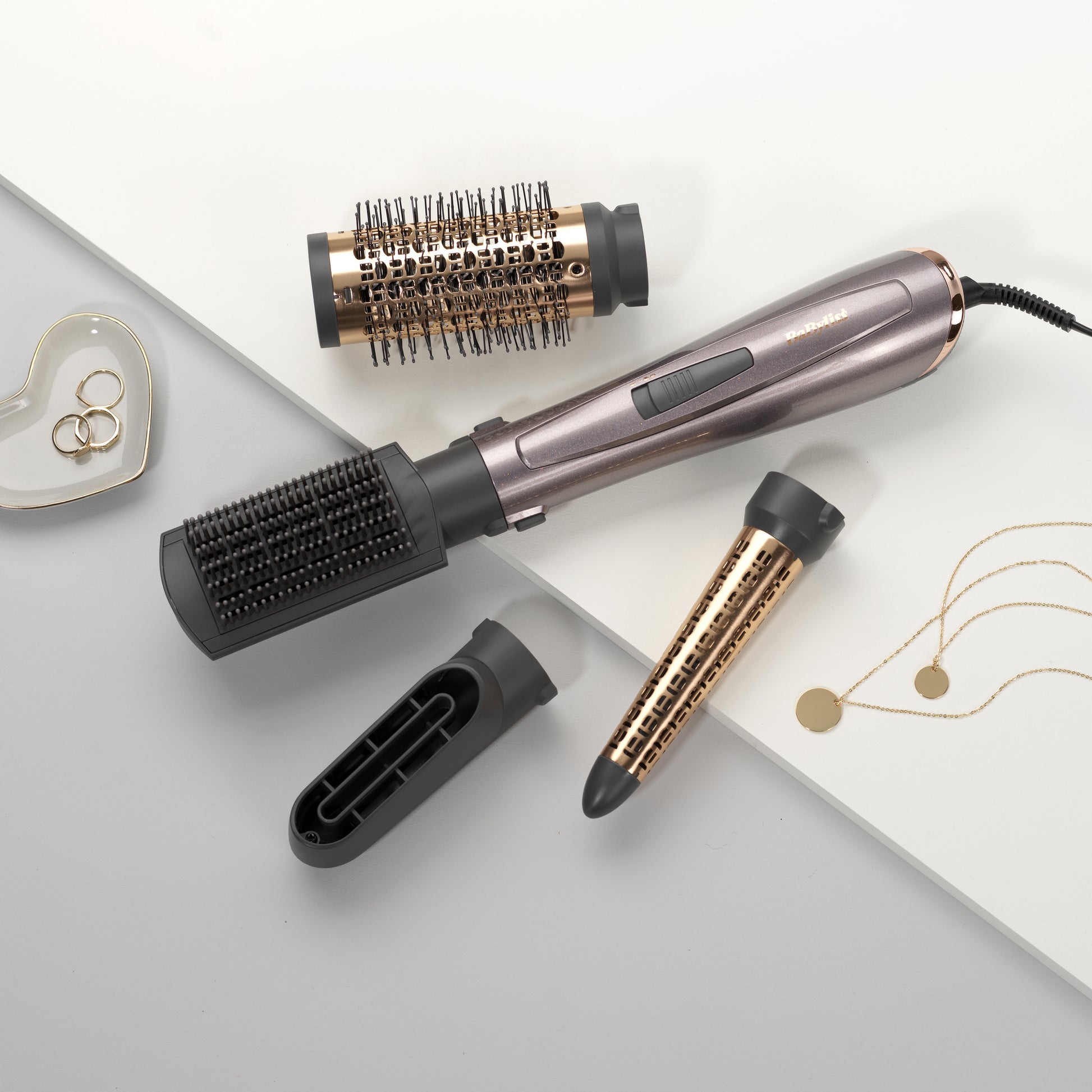 BaByliss Haar-Styling-Set Air Style 1000 (AS136E) – rotierende Bürste, Ionenfunktion