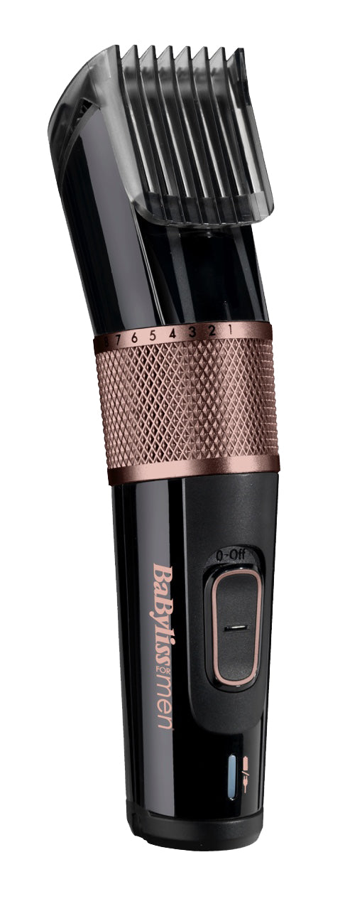 BaByliss Haarschneider E974E – schwarz, braun, 26 Längeneinstellungen, 0,5 mm–2,5 cm, 60 min, Edelstahlklingen
