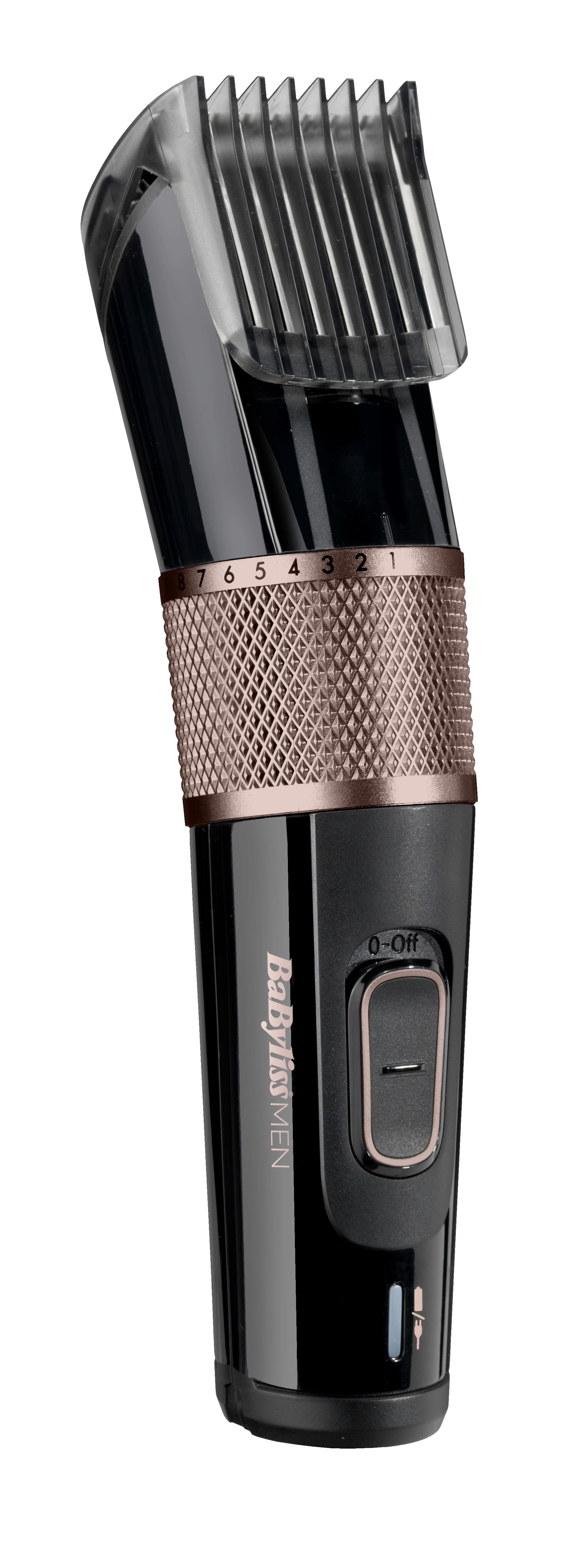 BaByliss Haarschneider E974E – schwarz, braun, 26 Längeneinstellungen, 0,5 mm–2,5 cm, 60 min, Edelstahlklingen