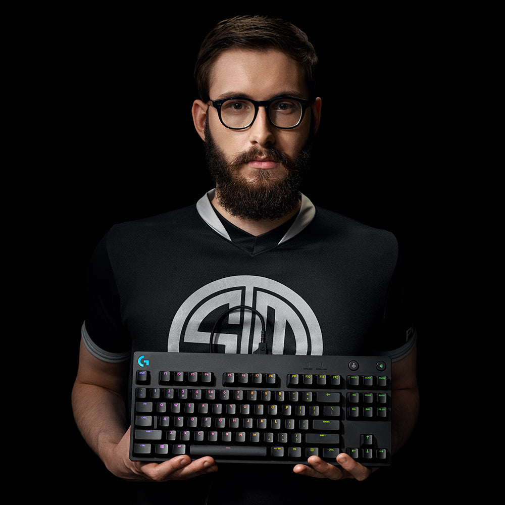 Logitech G Pro Mechanical – Gaming-Tastatur TKL – Mechanisch, RGB – Kabelgebunden, USB – QWERTZ (DE) – Schwarz