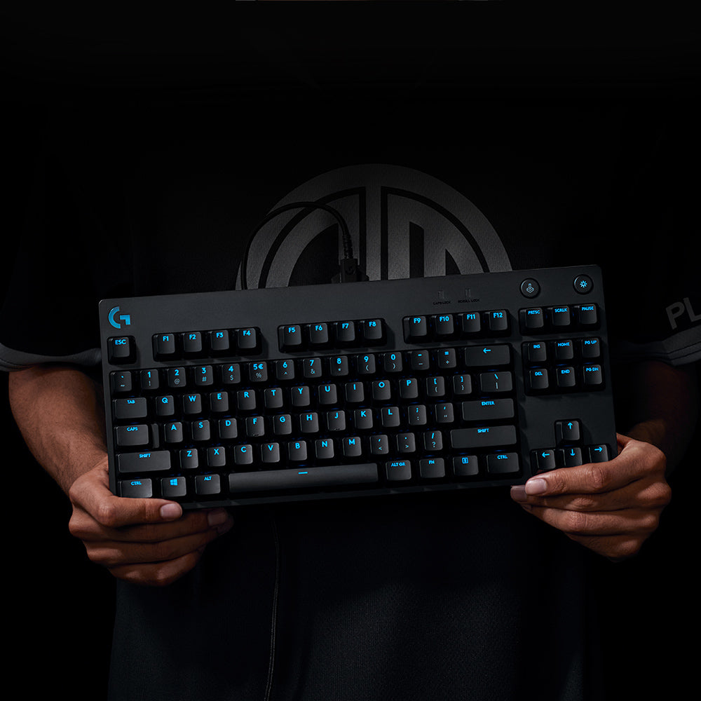 Logitech G Pro Mechanical – Gaming-Tastatur TKL – Mechanisch, RGB – Kabelgebunden, USB – QWERTZ (DE) – Schwarz